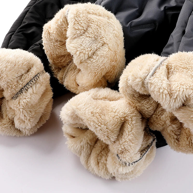 Men's Fleece-Lined Winter Joggers