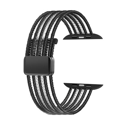 Nylon Magnetic Watch Strap Compatible With Select Smartwatches