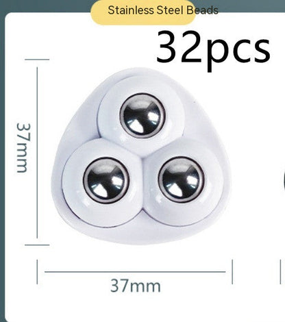 Adhesive Ball Pulley Universal Wheel