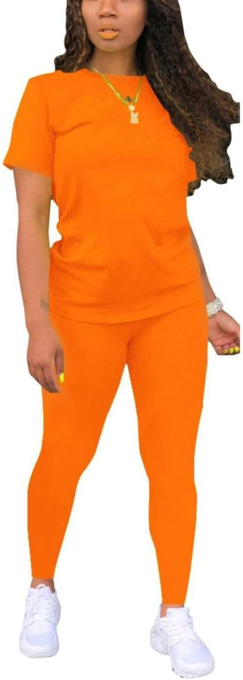 Nimsruc Biker Short Sets Women 2 Piece Outfits Summer Short