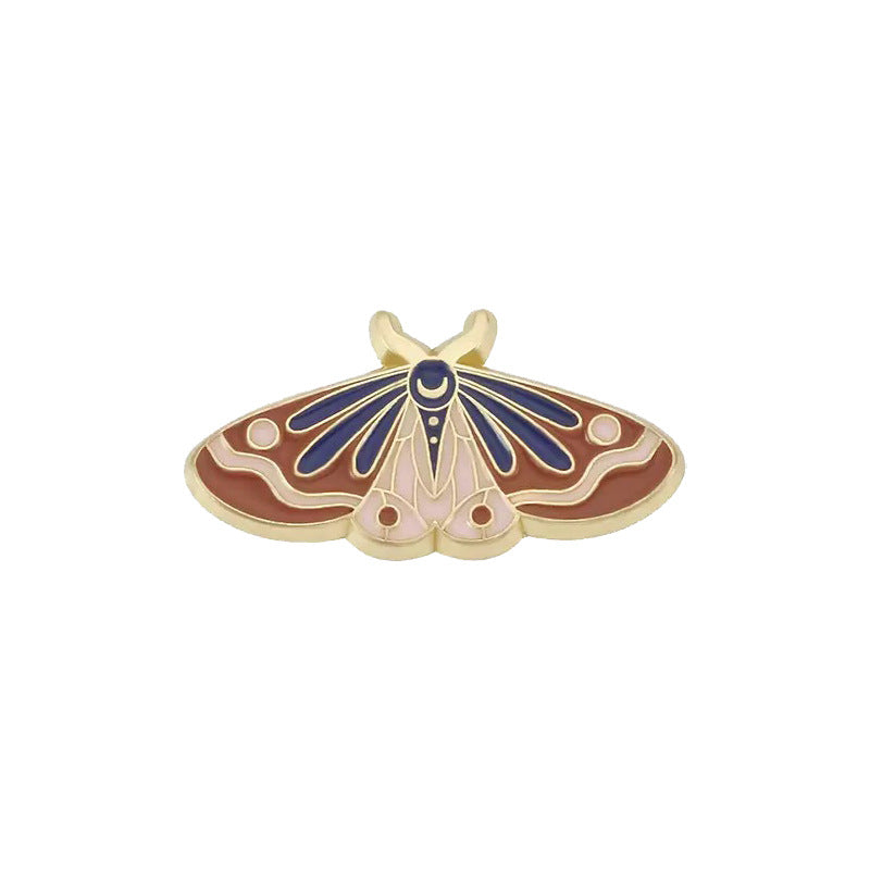 Insect-shaped Metal Badge With A Personalized Design