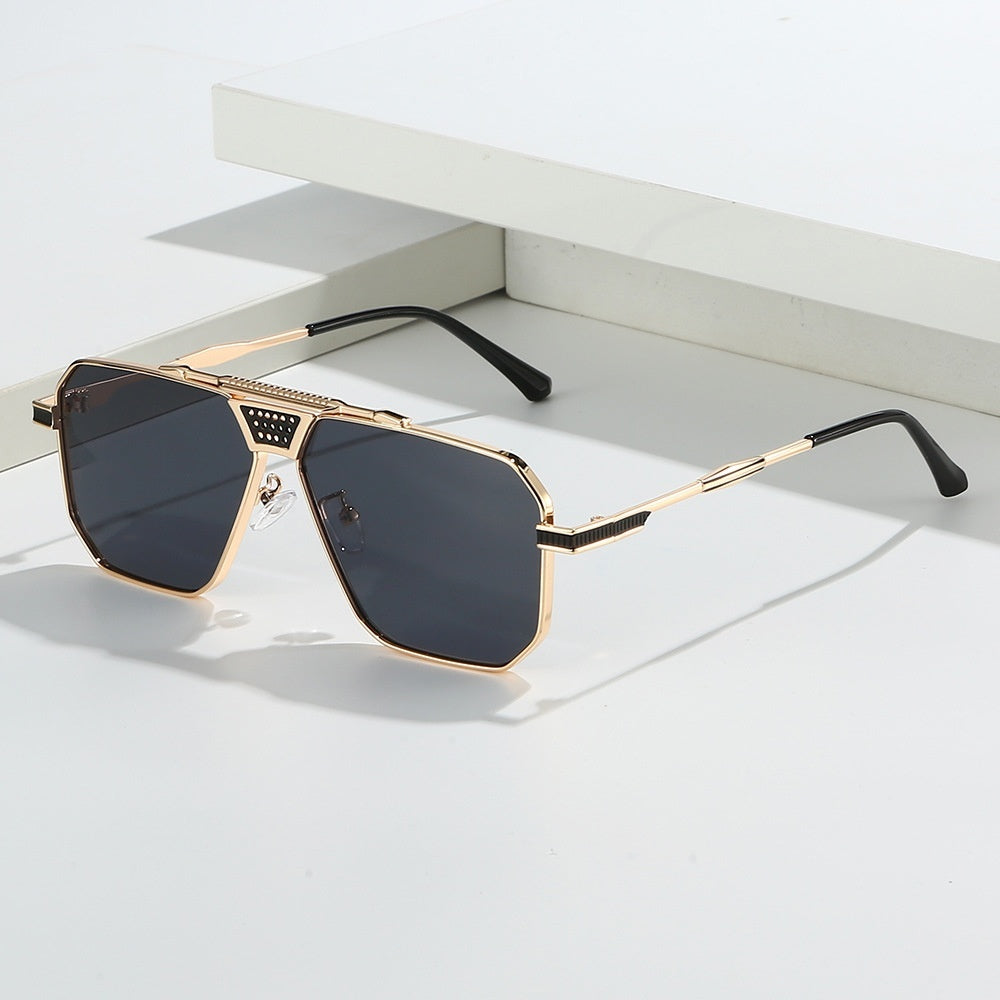 Square-shaped Fashion Cross-border UV-protection Bulk-source Trendy Designer Sunglasses