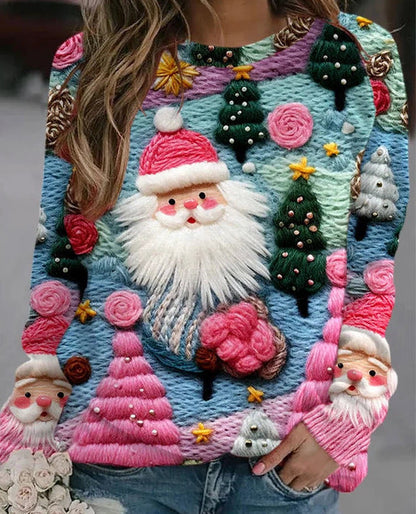 New Womens Hoodie With 3D Digital Print