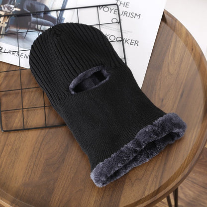 Men's Pullover Warm Plush Knit Hat