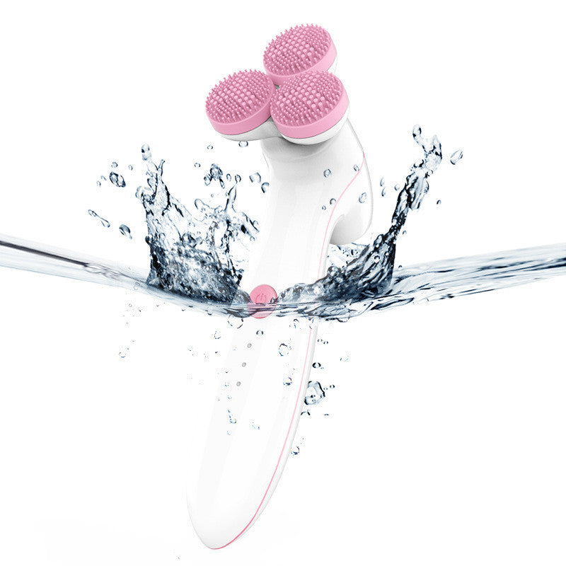 Electric Silicone Facial Cleanser 3D Smart Massage