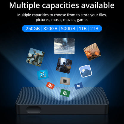 16TB High-speed Portable Mobile Hard Disk
