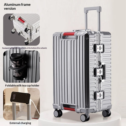Travel Aluminum-frame Trolley With Combination Lock