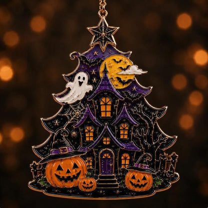 Halloween Christmas Tree Acrylic Decorations