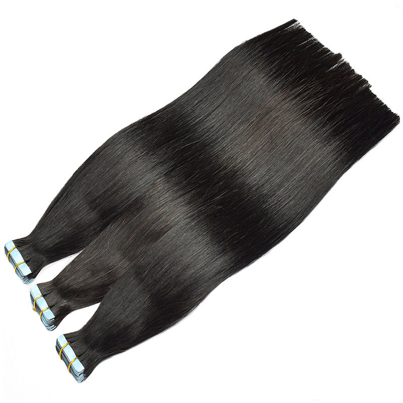Invisible Seamless Hair Extensions Real Human-hair Hairpieces