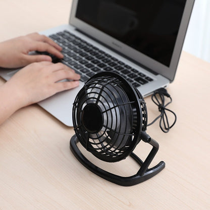 Mini USB Electric Fan 4 Inch Mute