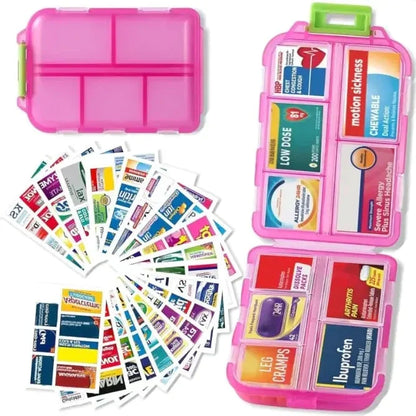 10 Grids Pill Organize Storage