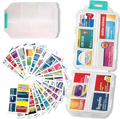 10 Grids Pill Organize Storage