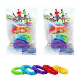 10-Pack: Mosquito Repellent Bracelet