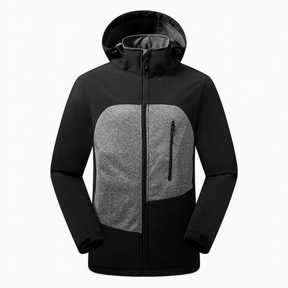Men's outdoor mountaineering storm suit windbreaker soft shell suit