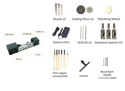 Polishing And Cutting Round Beads Machine