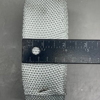 Industrial Grade Plain Fiberglass Tape White 1/16" x 2" x 100 ft