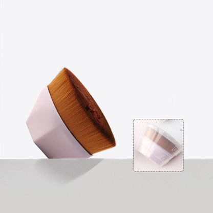 Flat Foundation Brush Kit: BB Cream, Loose Powder