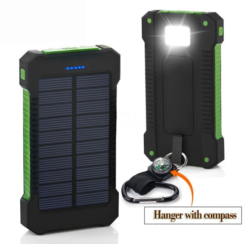 Ultra-Thin Solar Phone Charger Camping Light