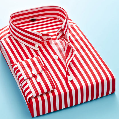 Business Dress Long Sleeve Men's Shirt
