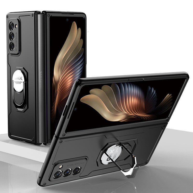 All-inclusive magnetic phone case with stand