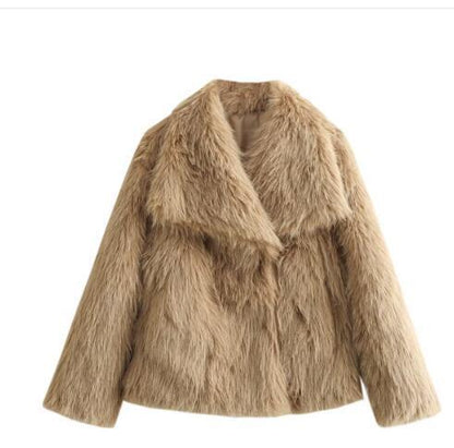 Women's Faux Fox Fur Jacket