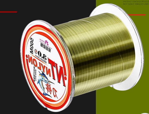 500M Japanese Nylon Fishing Line - Stealth Main Line