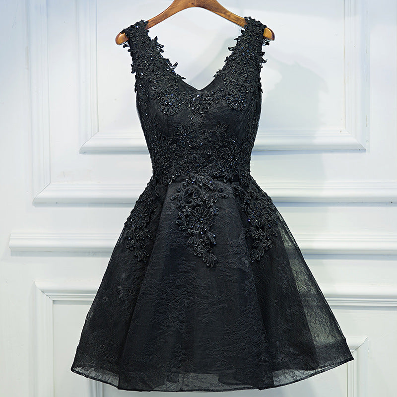 Short wedding evening dress