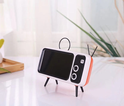 Retro TV mini portable audio