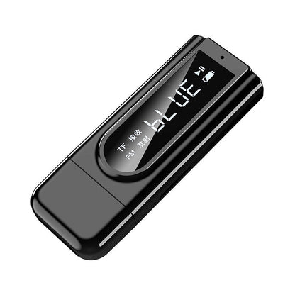 USB car FM bluetooth receiver for MP3 playback