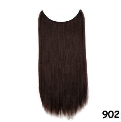 S-noilite 20" Invisible Wire Hair Extensions