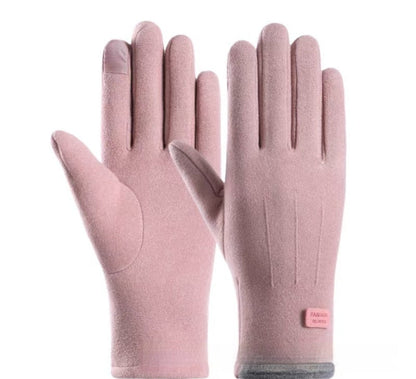 Gloves Autumn And Winter Outdoor Keep Warm Velvet Cold Protection Cycling