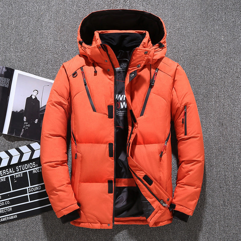 Thickened Oversized Men's Down Jacket