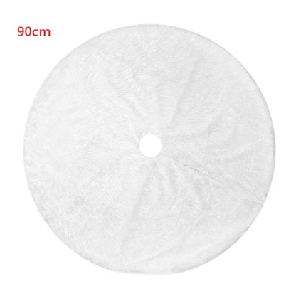 Christmas Tree Skirt Decorations Gift Scene Decor