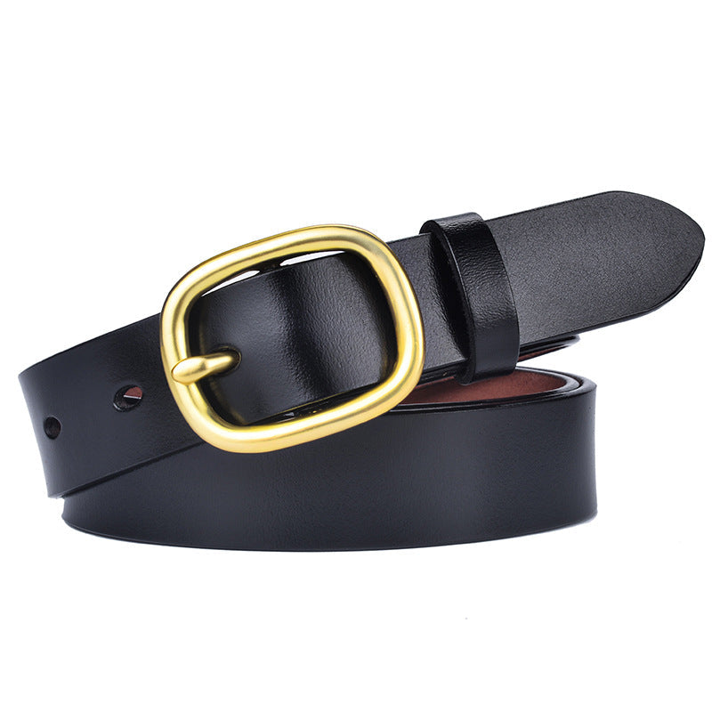 Women's New Genuine Leather Belt