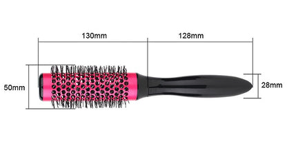 Professional Hair Dressing Brushes High Temperature Resistant Ceramic Iron Round Comb Beauty Hair Makeup Tool 50mm