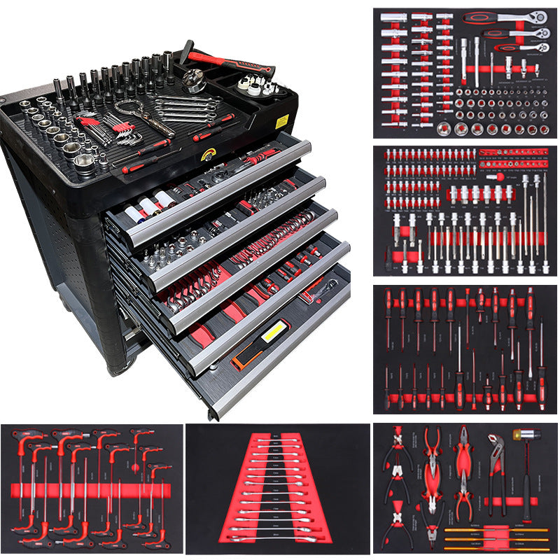 252 Tools Kit VII Pumping Removable Machine Repair Tool Cabinet