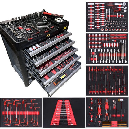 252 Tools Kit VII Pumping Removable Machine Repair Tool Cabinet