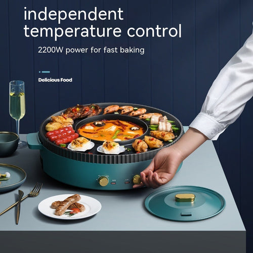Multi-Function Hot Pot Barbecue Machine