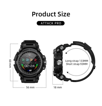 Outdoor Sport Smartwatch with Bluetooth Calling