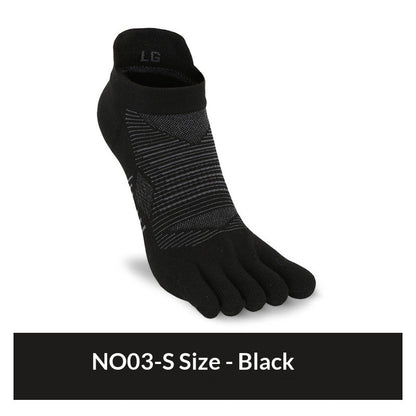 Sweat-wicking Quick-drying Yoga Running And Casual Five-finger Socks