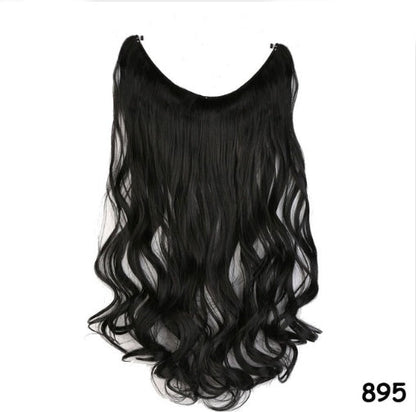 S-noilite 20" Invisible Wire Hair Extensions
