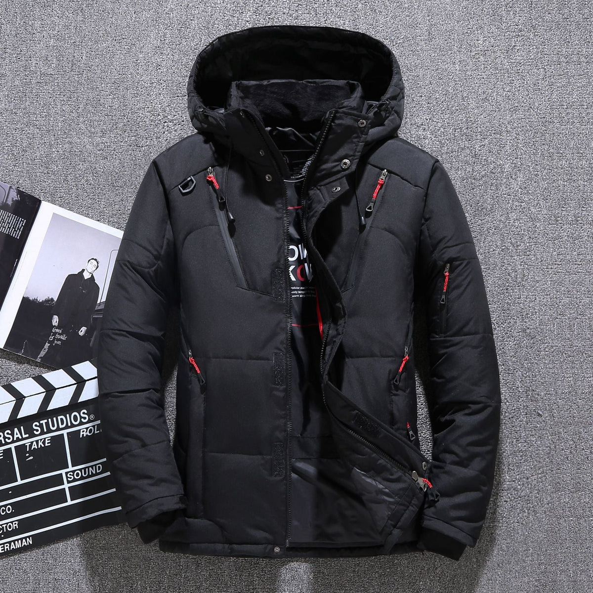 Thickened Oversized Men's Down Jacket