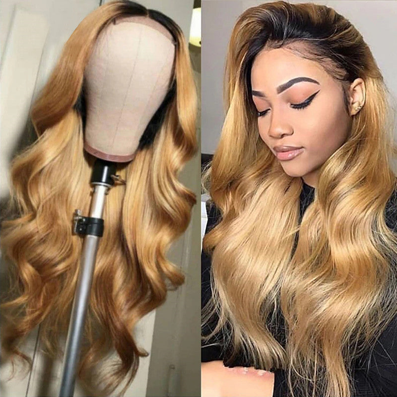 Long Curly European American Women's Wigs