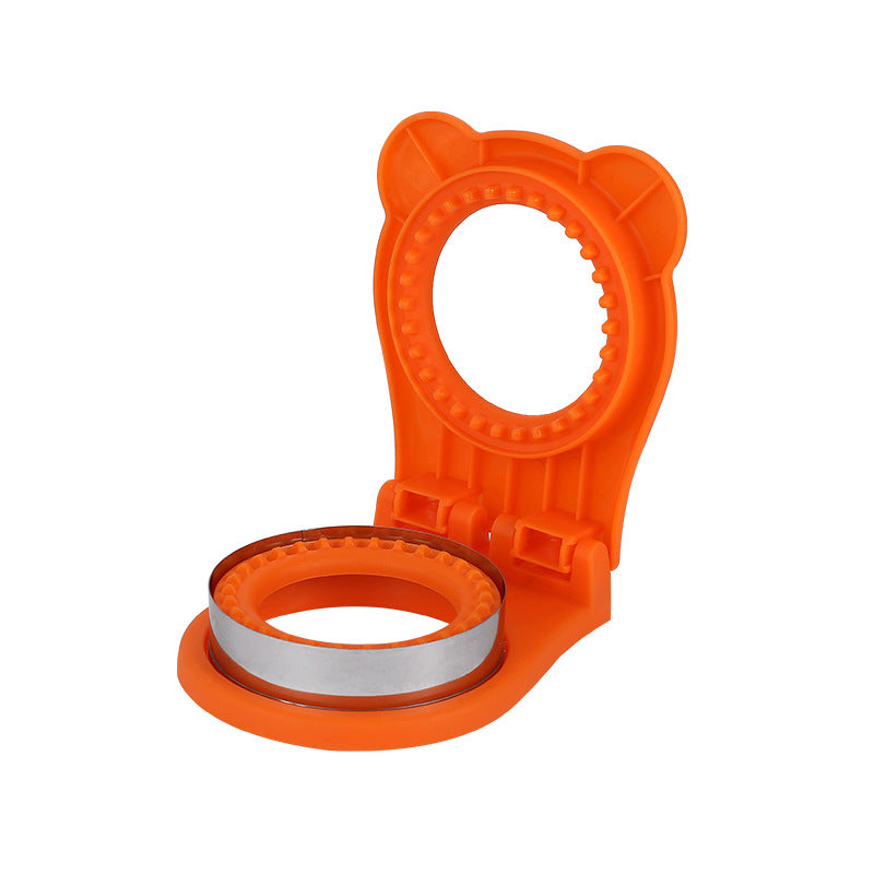 Circular Sandwich Cutting Mold Guard Stainless Steel Baking Tool Cake, Biscuit, and Toast Sandwich Pocket Bread mold