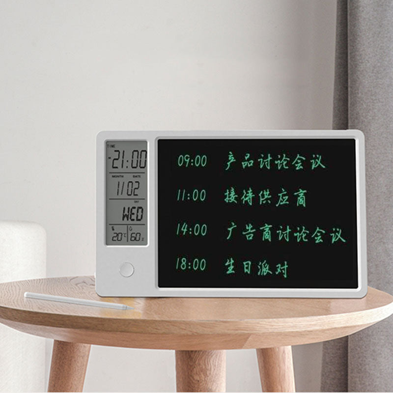 LCD Writing Board With Time Children's Gifts