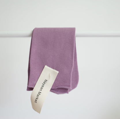 Candy Color Combed Cotton Tube Socks