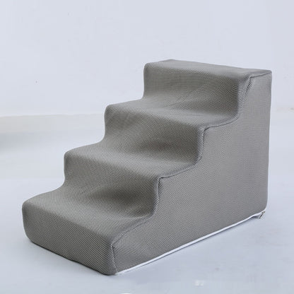 Pet Cat Sofa Steps Folding Non-slip Dog Ladder