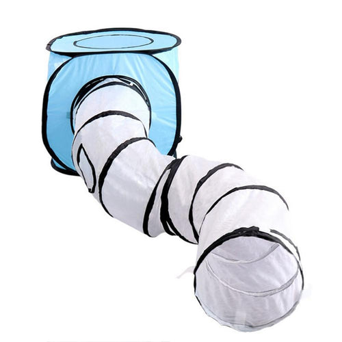 Tent S-Shaped Cat Foldable Playing Tunnel Toy