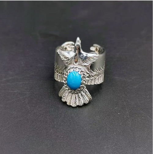 New Retro Versatile Eagle Ringtrendy For Both Men And Women