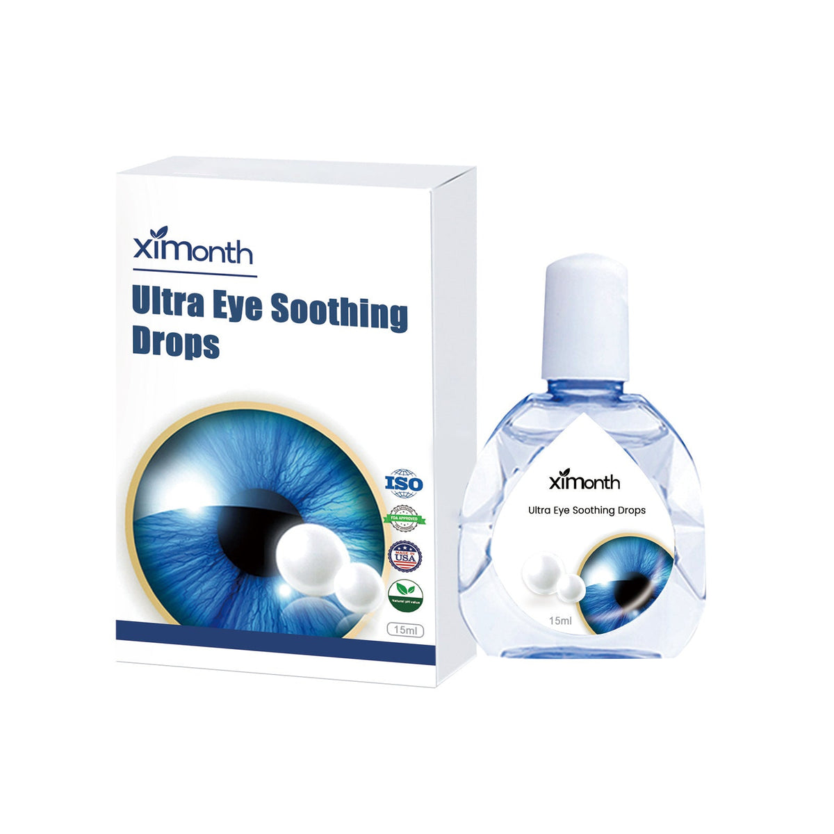 Ultra Eye Soothing Drops, Relief Red Eye Dry Eye Blurred Eye Fatigue Eye Drops